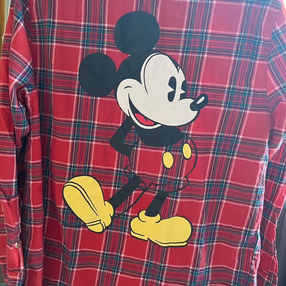 MICKEY MOUSE CAKEWORTHY FLANNEL